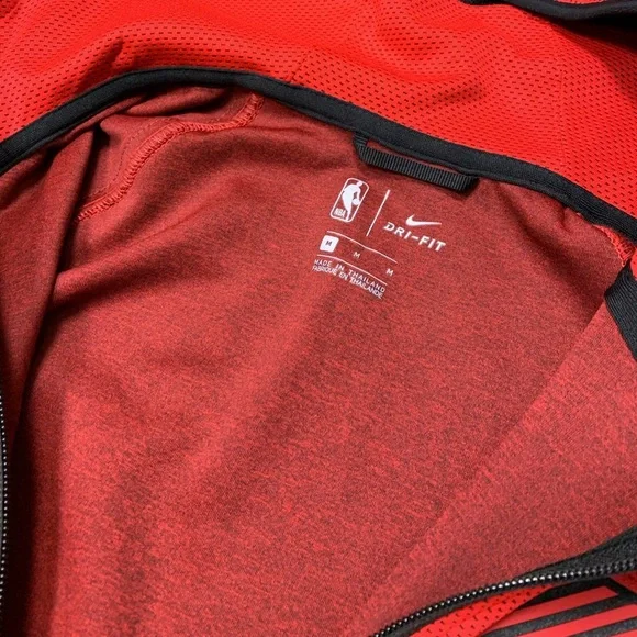 Nike Portland Trailblazers 940158-657 NBA Medium Hooded Sweater Blazers Therma - Picture 6 of 9